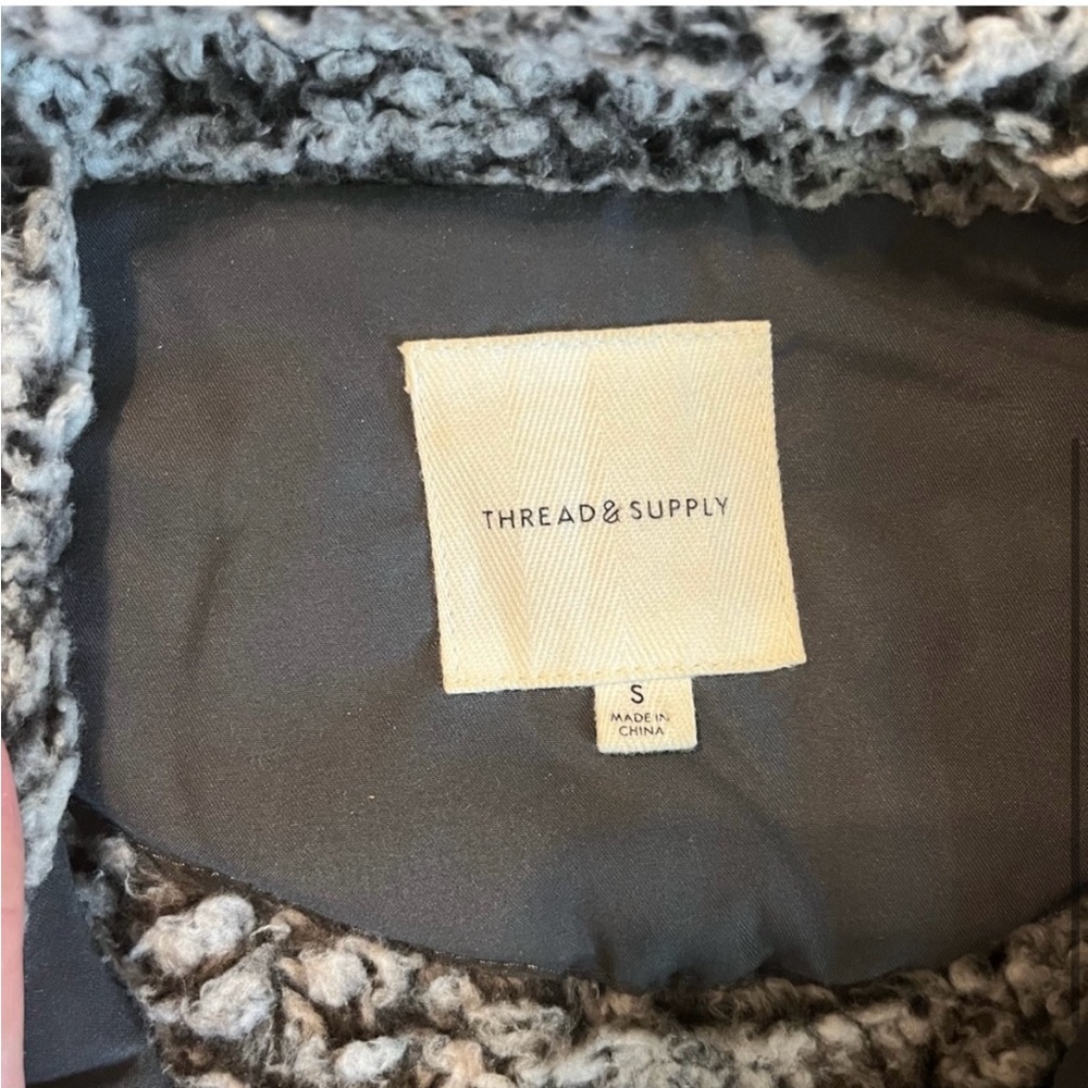 Gray Half Zip Pullover - image 3